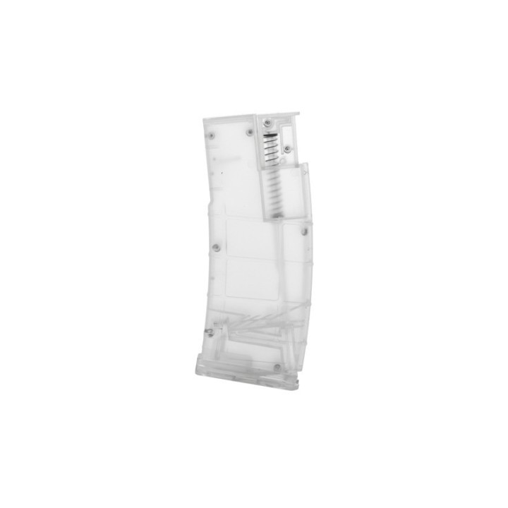 PMAG magazine-shaped speedloader - transparent