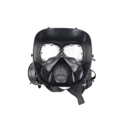 Replica p-gas mask with cooling system - black