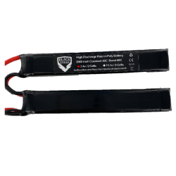 2000mah 7.4V 30C lipo battery nunchuck type with small tamiya