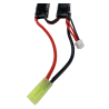 2000mah 7.4V 30C lipo battery nunchuck type with small tamiya