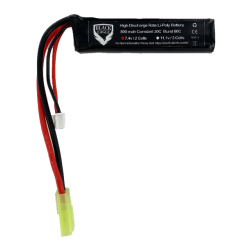 7.4V 800mah 90mm x 17mm x 9mm with mini tamiya