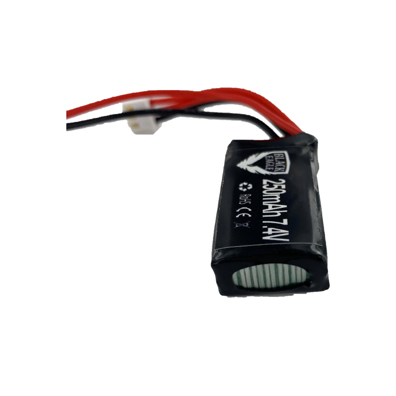 7.4v 250mah 12 x 20 x 40mm with JST-SYP