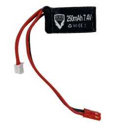 7.4v 250mah 12 x 20 x 40mm with JST-SYP