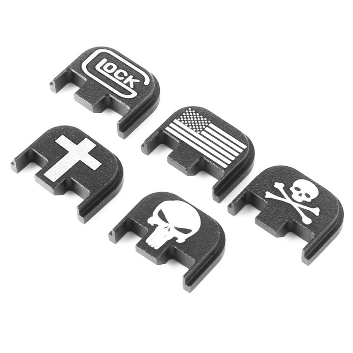 Glock rear plate