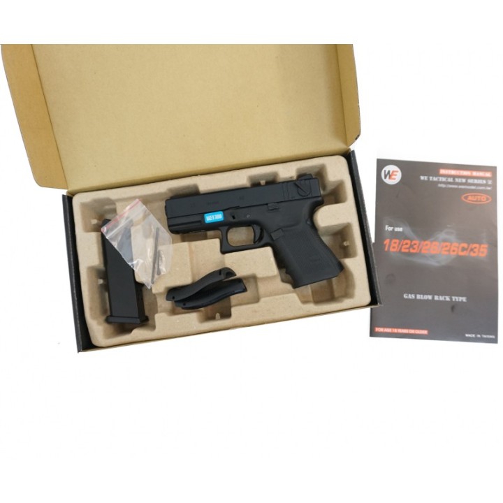 R23 (G004B-B) Gen4, metal slide, GBB, black