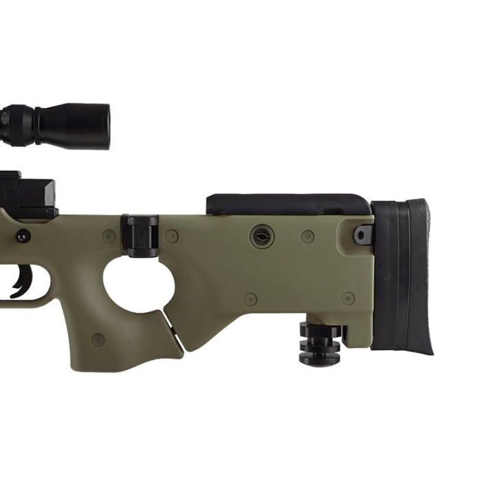 MB08A sniper rifle replique - with scope and bipod - olive