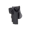 Holster polymer paddle droitier noir pour Sig SauerSP2022