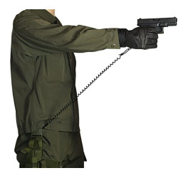 Dragonne de sécurité réglementaire Kevlar® 120 cm noir