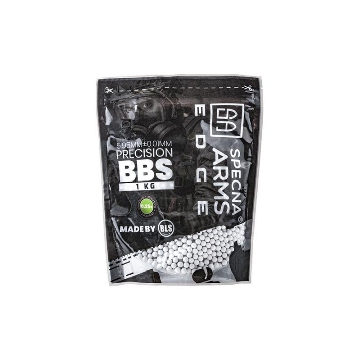 Billes de précision 0.25g Specna Arms EDGE Blanches par Specna arms