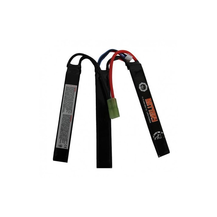 BATTERIE LIPO 11.1V 2000 MAH 15C DUEL CODE - Batteries