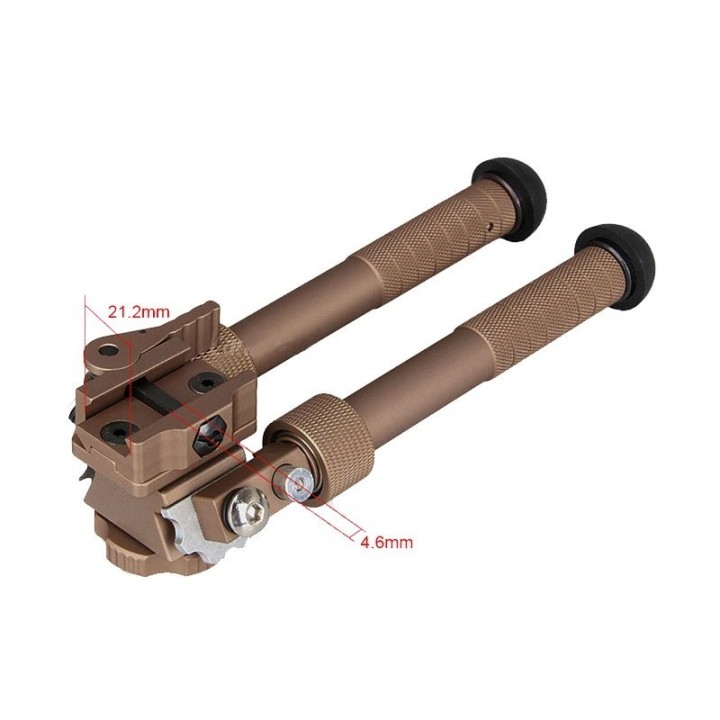 BT10-LW17-Atlas Bipod Tan Black Eagle - Bipod