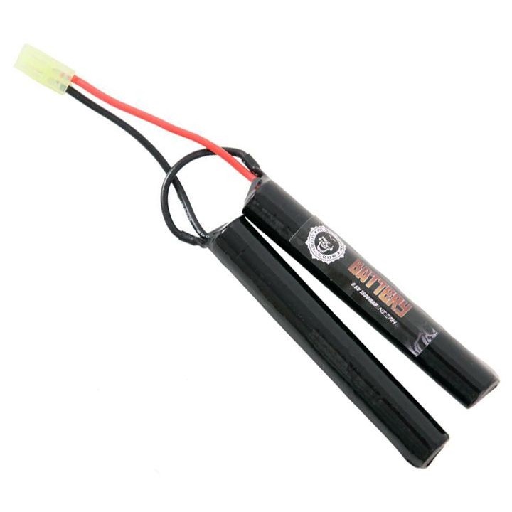 9.6V Rechargeable Battery 1600mAh for AEG Airsoft Replicas
