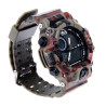 Tactical montre homme analogique et digitale camo