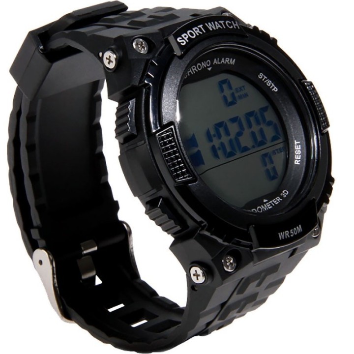 MONTRE TACTIQUE PODOMETRE NOIRE DELTA TACTICS