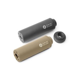 SILENCIEUX SS-80 AVEC ADAPTATEUR 14MM HORAIRE/ANTI HORAIRE TAN