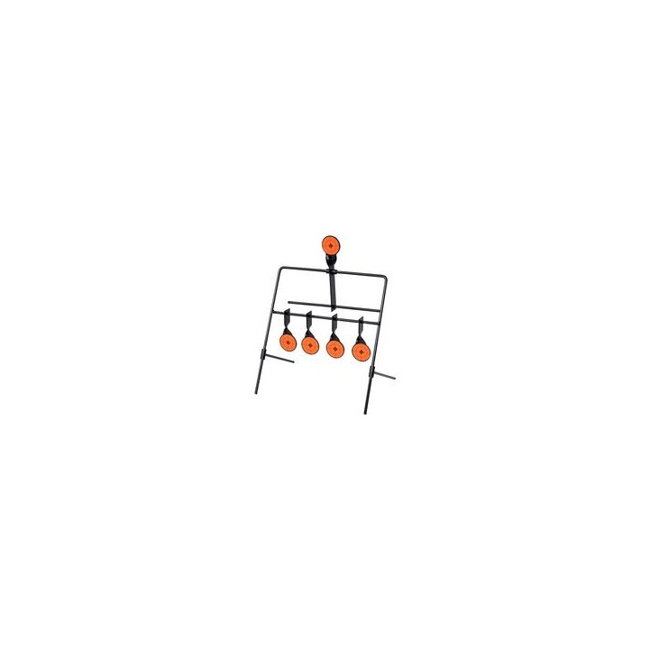 Cible basculante 4+1 auto reset