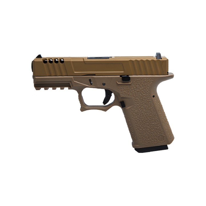 AWCustom VX9 mod 1 TAN Metal slide GBB Gas 6mm 23BBs 1J