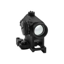JJ AIRSOFT T1 Red Dot with Killflash, QD Mount