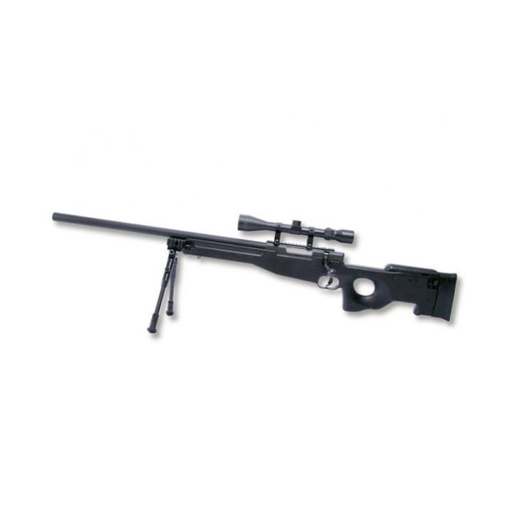 Réplique Sniper Rifle L96 A1 MB01C noir par Well