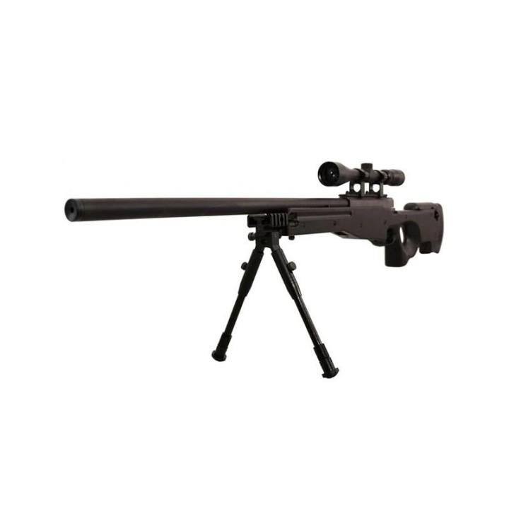 Réplique Sniper Rifle L96 A1 MB01C noir par Well