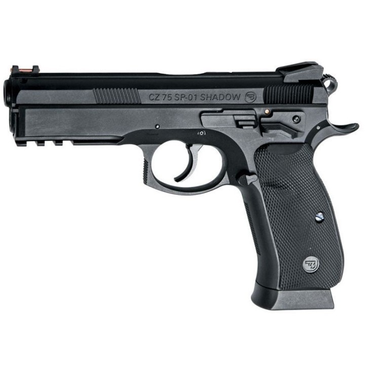Pistolet airsoft CO2 CZ SP-01 Shadow - réplique à billes ASG fiable et précise