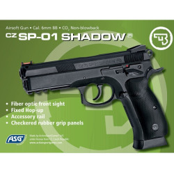 CZ SP-01 Shadow Airsoft Replica CO2 Fixed Hop-Up