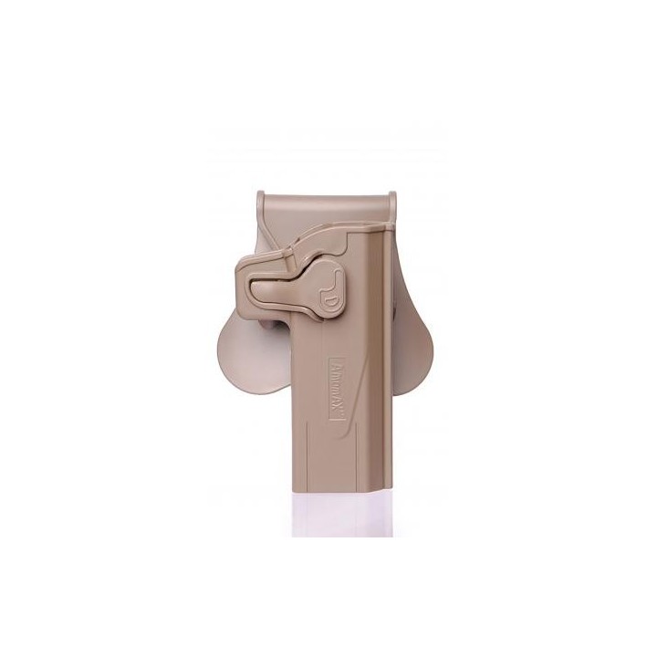Amomax Holster pour STI HI-CAPA 2011 GEN2 - couleur : Dark Earth, Sens: Droite