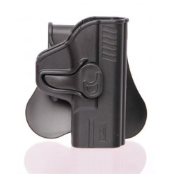 Amomax Holster pour M&P Compact GEN2 - couleur : Noir, Sens : Droite