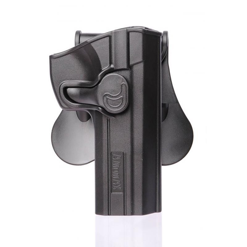 Amomax Holster pour CZ 75 SP01 GEN2 - couleur : Noir, Sens : Droite