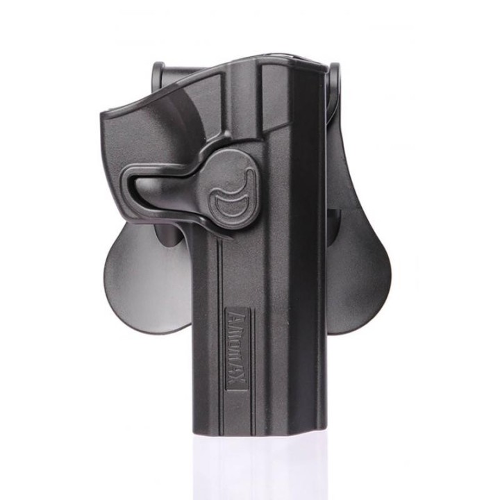 Amomax Holster pour CZ 75 SP01 GEN2 - couleur : Noir, Sens : Droite