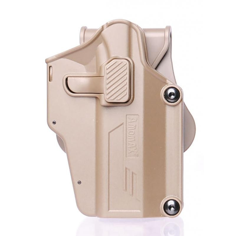 Amomax Holster PER-FIT Multi ajustable GEN 2 - couleur : Dark Eatrh, Sens : Droite