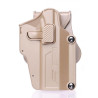 Amomax Holster PER-FIT Multi ajustable GEN 2 - couleur : Dark Eatrh, Sens : Droite
