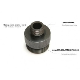 Adaptateur pour silencieux L96 MB01/04/05/06/13