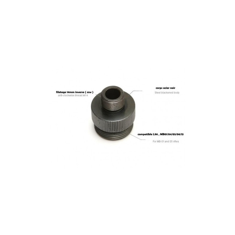 Adaptateur pour silencieux L96 MB01/04/05/06/13