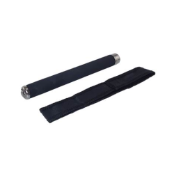 Matraque Téléscopique Acier Grip Mousse 26 pouces Noir chrome