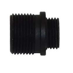 WE Adaptateur silencieux Noir pour pistolets 12mm/14mm