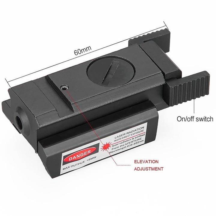 red laser sight stealh airsoft