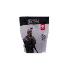 Billes airsoft Swiss Arms - King Arms 0.28G 1KG Blanche