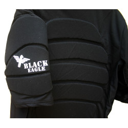 Paintball chest protector Black Eagle - Black taille Kids