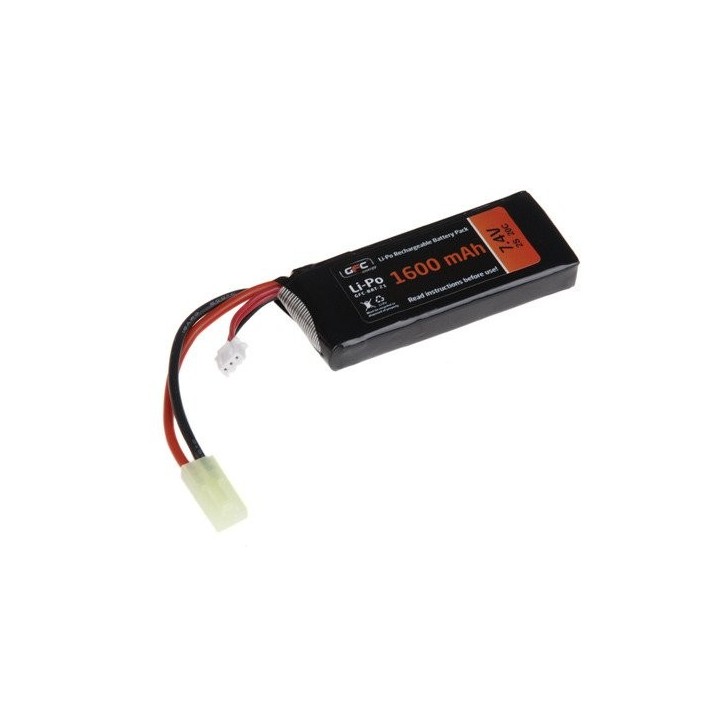 LiPo 7,4V 1600mAh 20/40C batterie