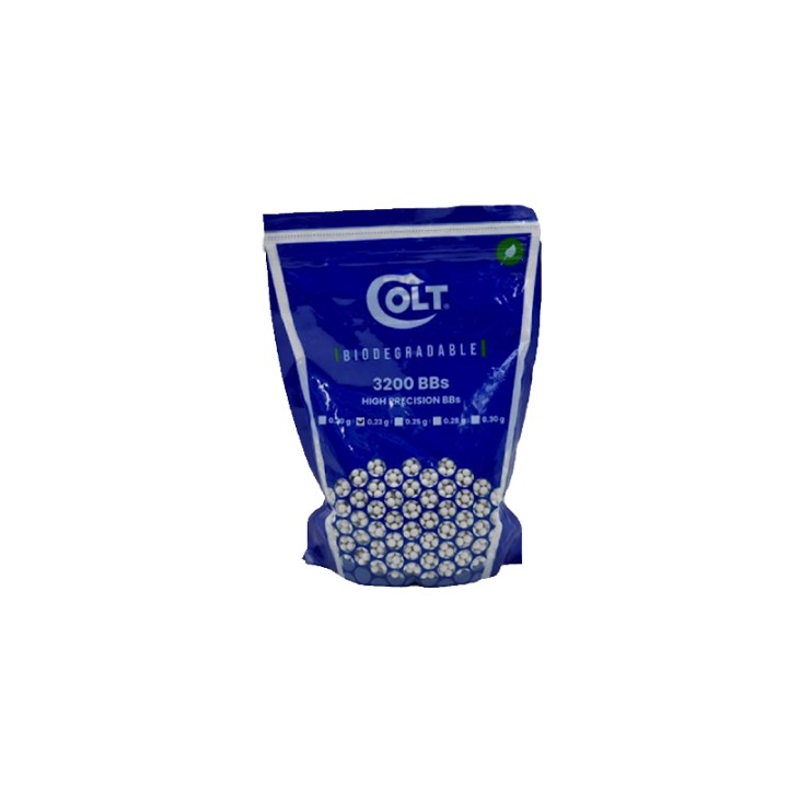 Billes BIO COLT 0,25 g Blanches en sac 3200 BBs