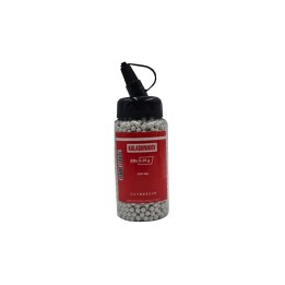 Billes Kalashnikov Blanches 0,25 g en Bouteille 2000 BBs