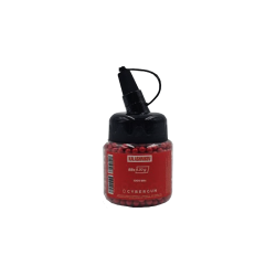 Billes Kalashnikov Rouges 0,20 g en Bouteille 1000 BBs