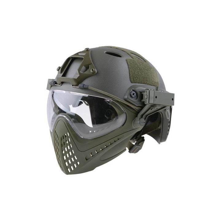 FAST PJ Piloteer Helmet - Olive Drab