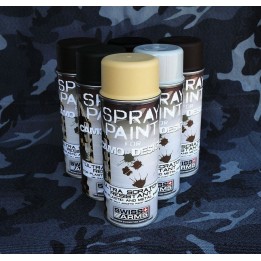 Peinture 400ml Blanc pour repliques en metal et plastique airsoft...