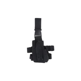 Drop-Leg Holster with Magazine Pouch – Black