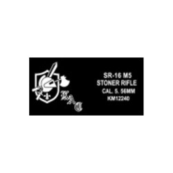 CYMA Stoner Silencieux - 195x35mm, 14 mm CW/CCW