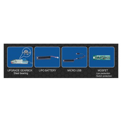 R18C electric pistol - CM.030S - MOSFET