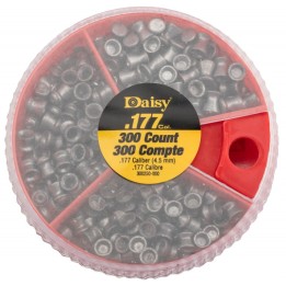 Boîte distributrice de 3 types de diabolos cal. 4.5 mm 300 plombs