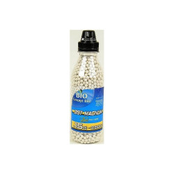 Billes 357 Magnum 100% BIO Blanche 0,15gr en...